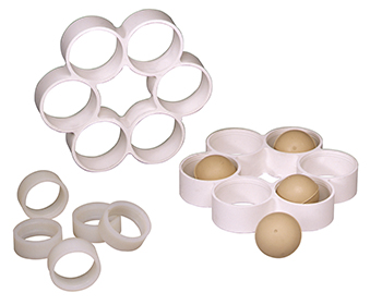 SWECO's Self Cleaning Kits aid in screen cleaning for increased screening efficiency.