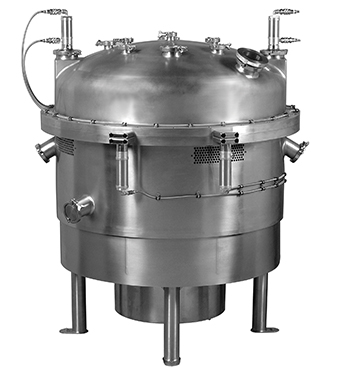 SWECO PharmASep 1200mm (PH46) Filter/Dryer allows batch processing of up to 25 kg of solids as well as continuous processing.
